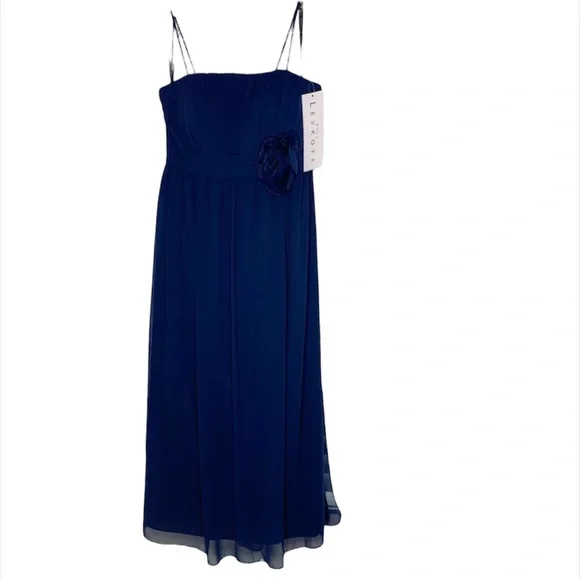 bill levkoff maternity bridesmaid dress Montage M906 Sequin Long Formal Removable Sleeve Evening Dress